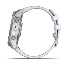epix™ Pro (Gen 2) Sapphire Edition | 51 mm (Titane avec bracelet blanc)